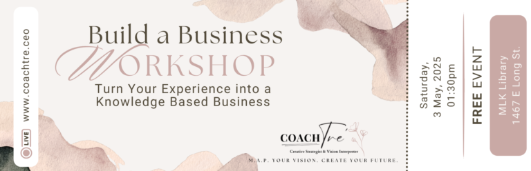 Build a Business Workshop: Start Your Knowledge Based Business